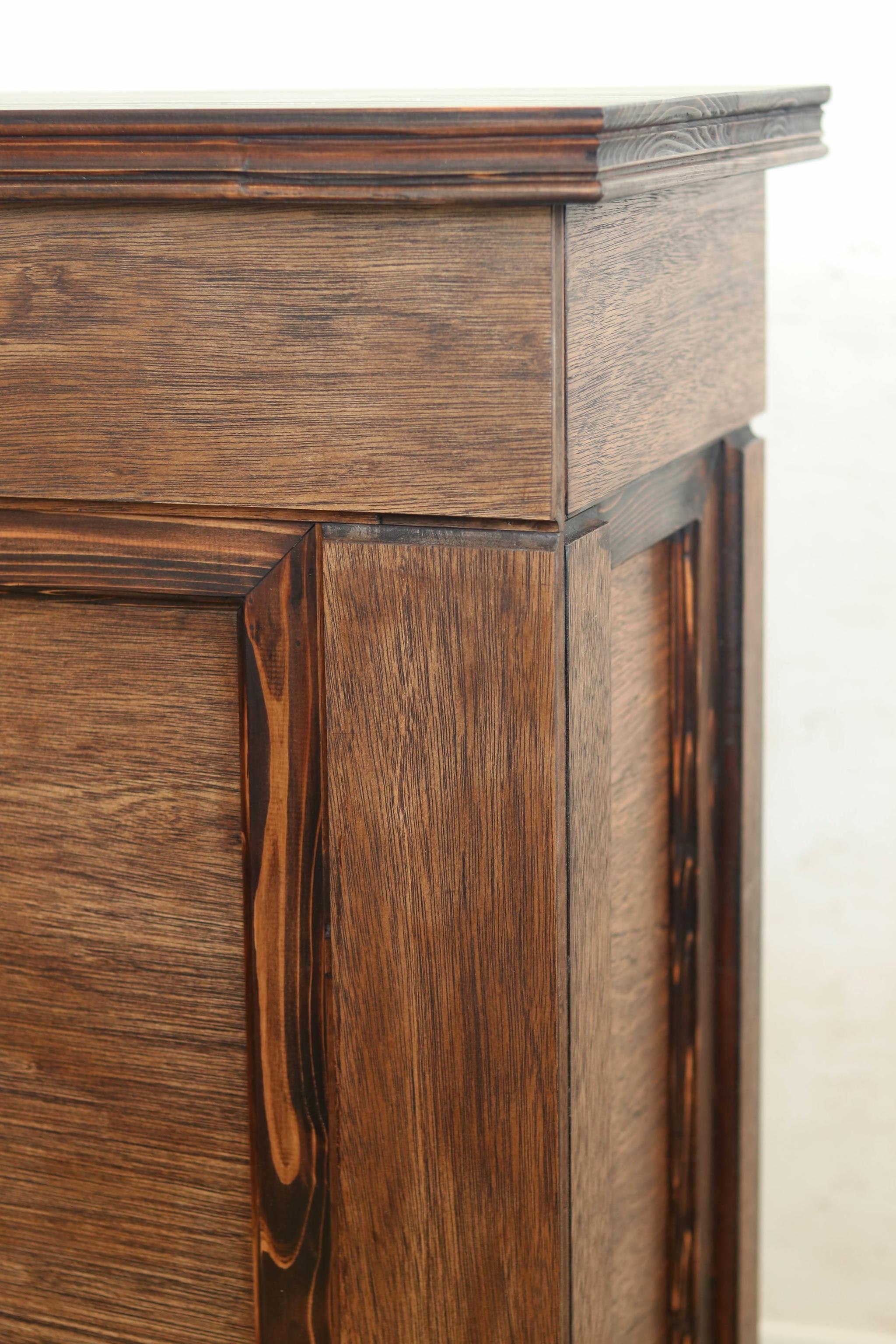 折畳みアンティークレジカウンター 折たたみテーブル プランツスタンド 水槽 商品ディスプレイ 店舗什器 マルシェ | 4枚目